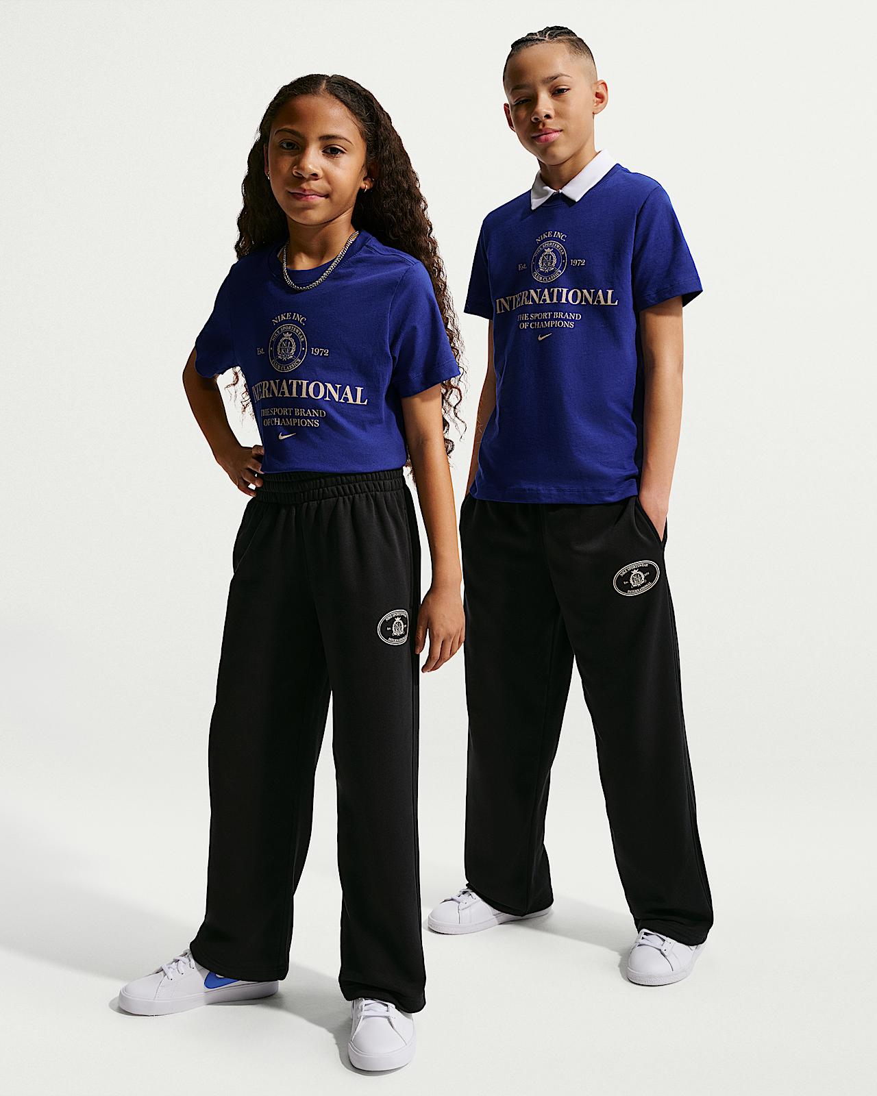 Детские  Nike Sportswear Club Big Kids' French Terry Open-Hem Pants