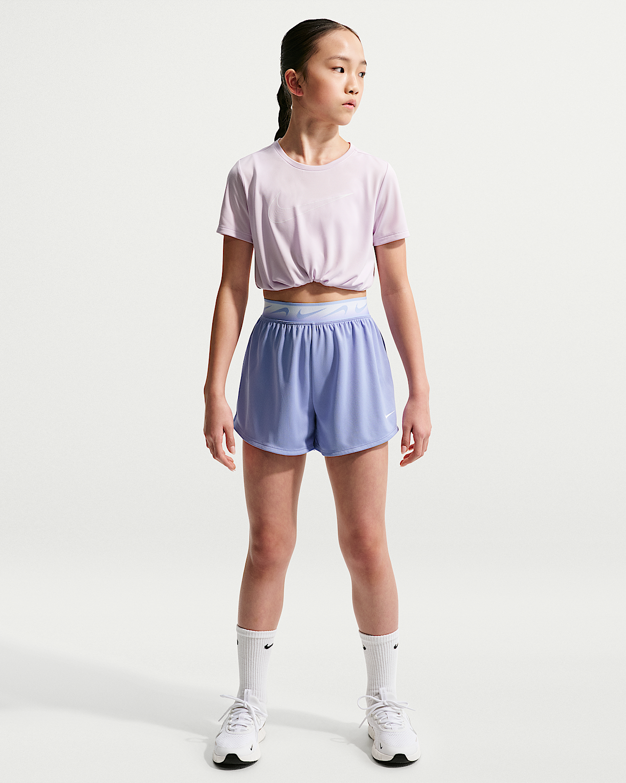 Детские шорты Nike Dash Big Kids' (Girls') Dri-FIT Shorts для бега