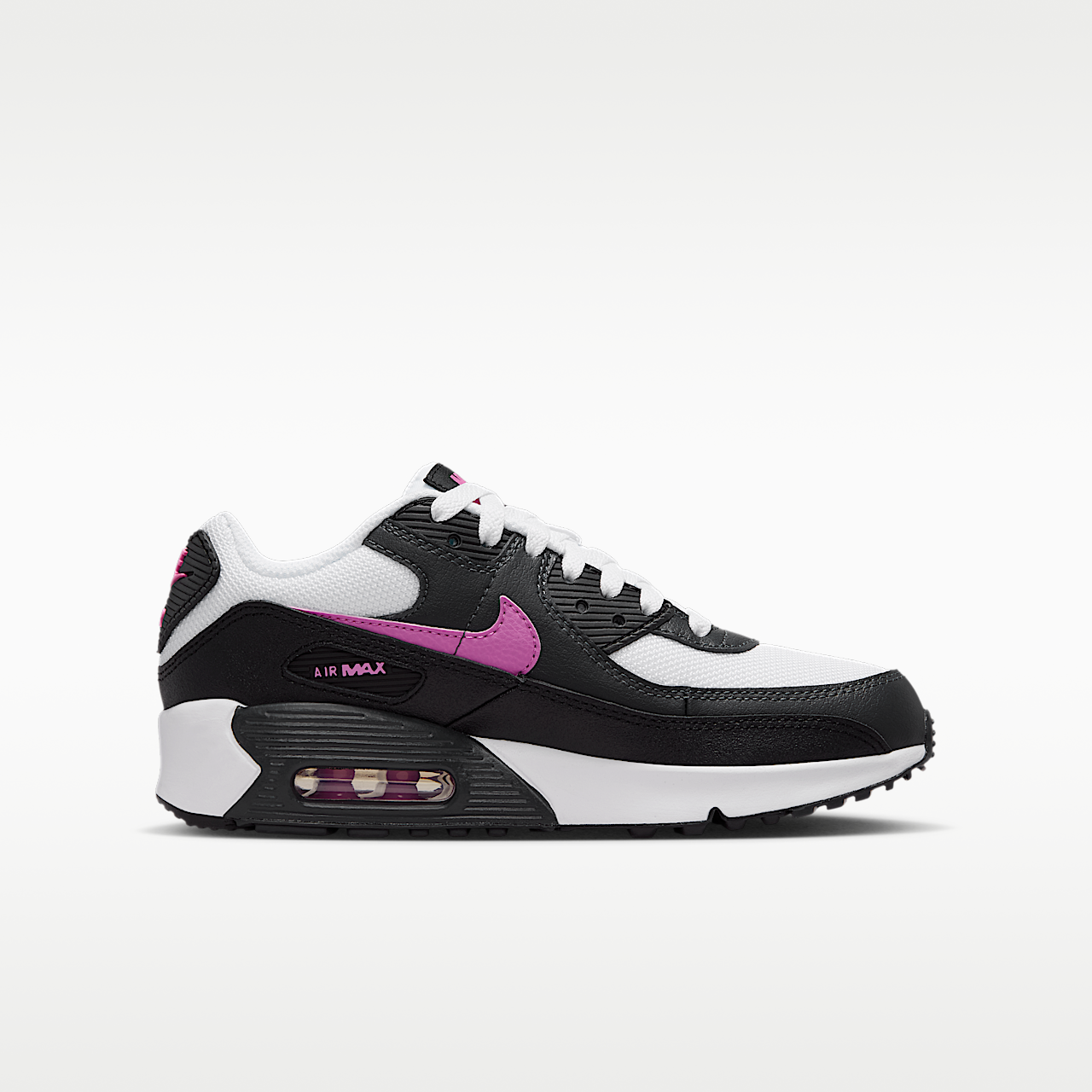 Nike Air Max sneaker Wit/Zwart/Anthracite/Playful Pink