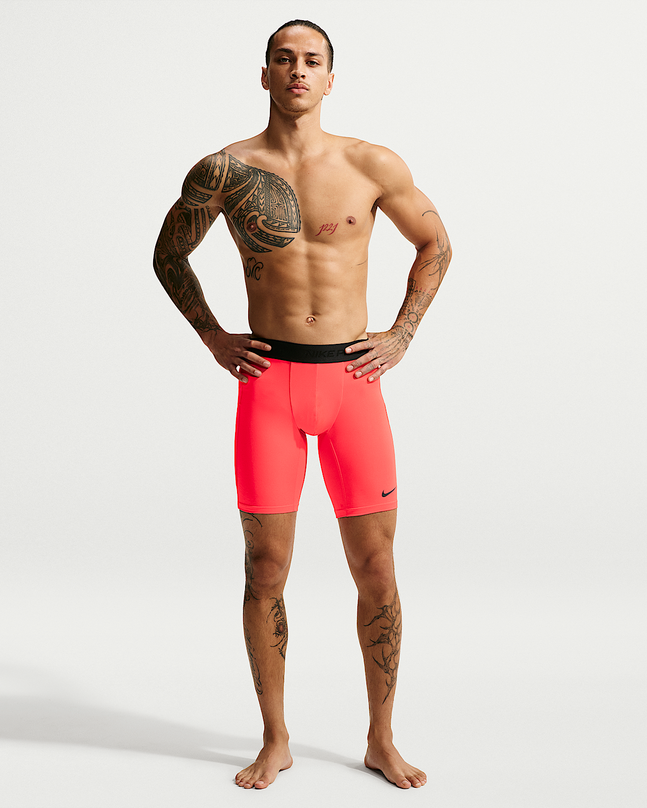 Мужские шорты Nike Pro Dri-FIT Fitness Long Shorts для тренировок