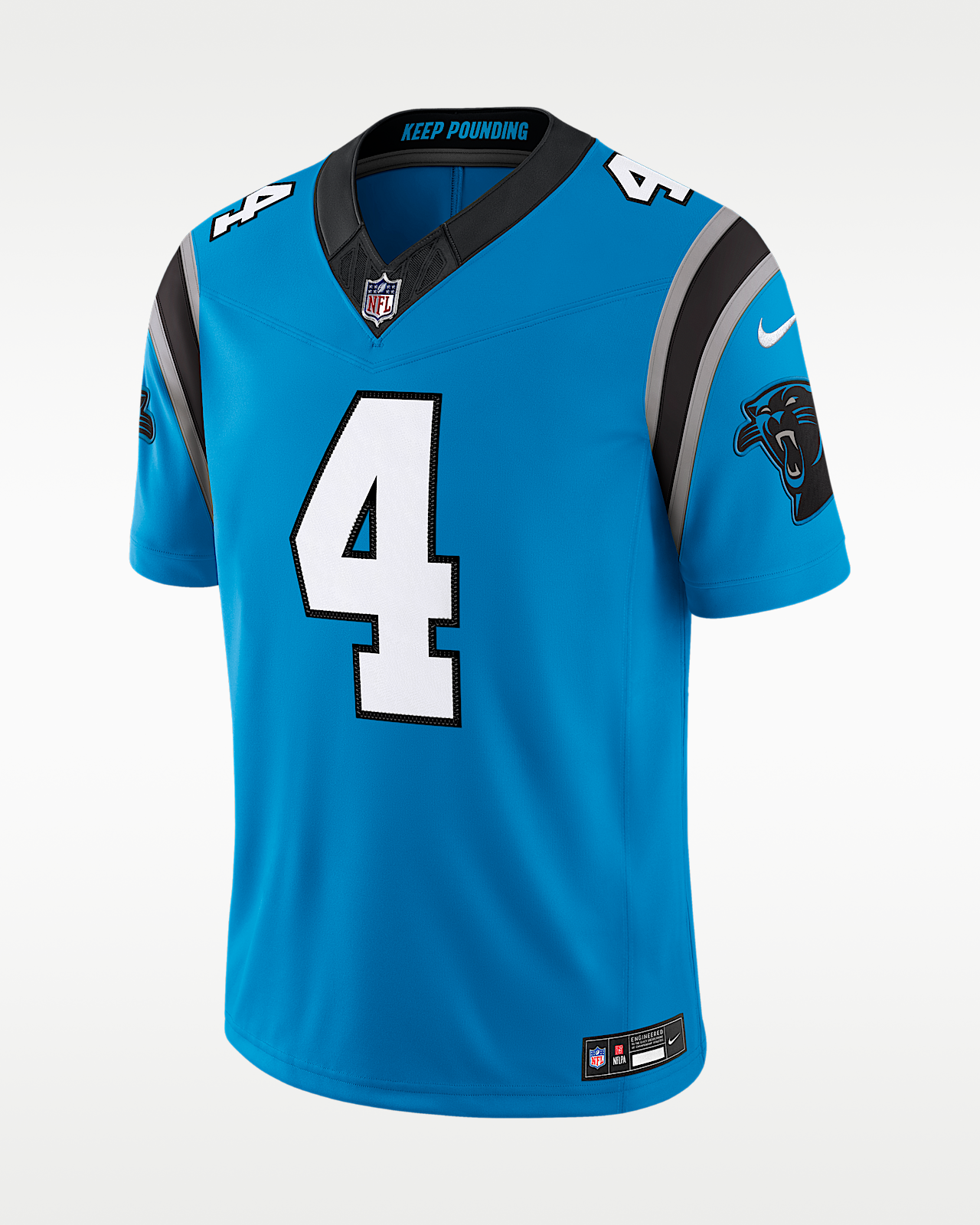Мужские джерси Tetairoa McMillan Carolina Panthers Nike Dri-FIT NFL Limited Jersey