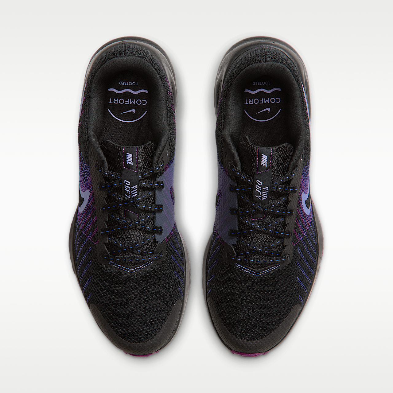 Nike  sneaker Zwart/Persian Violet/Vivid Purple/Purple Pulse
