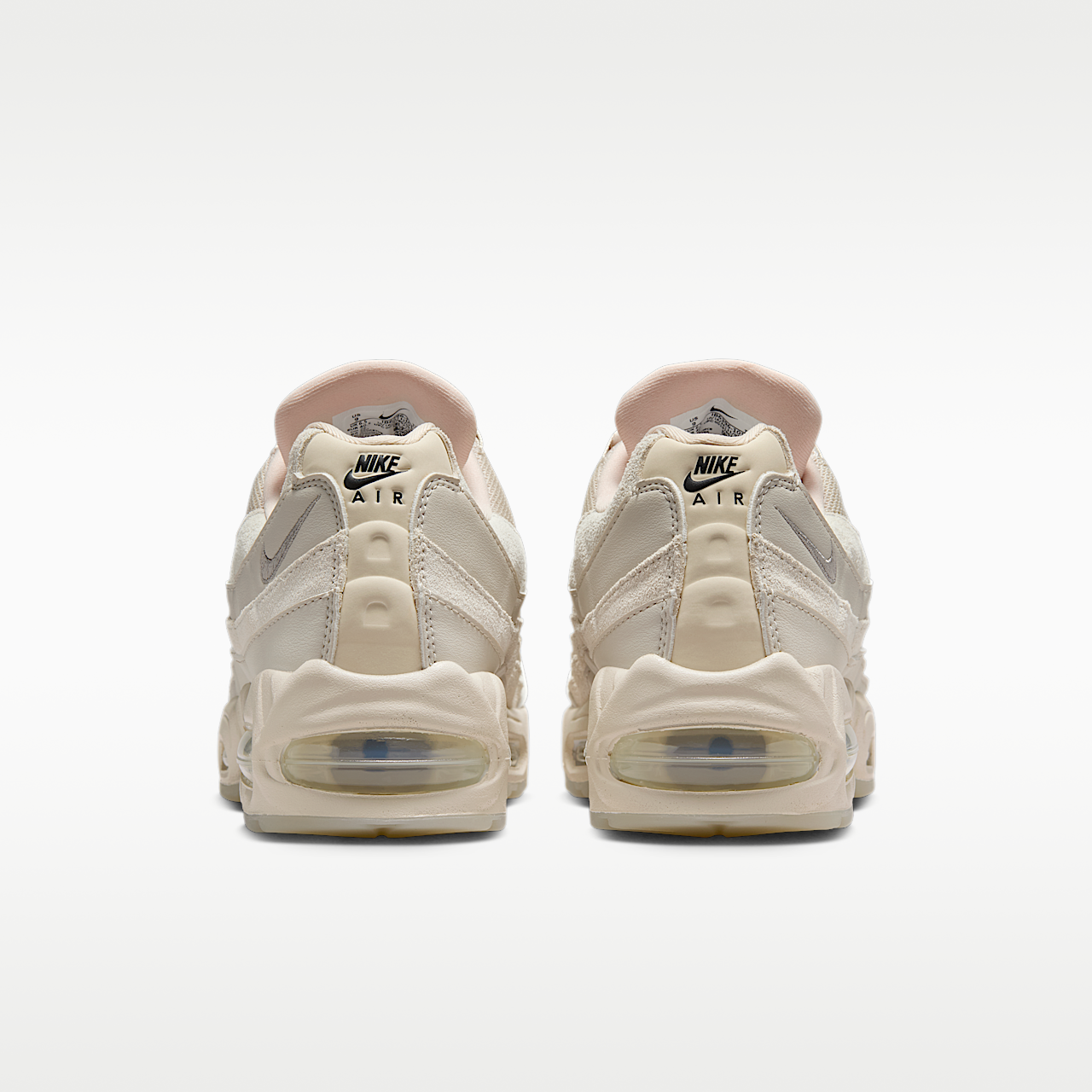 Nike Air Max 95 sneaker Light Orewood Brown/Platinum Tint/Zwart/Phantom