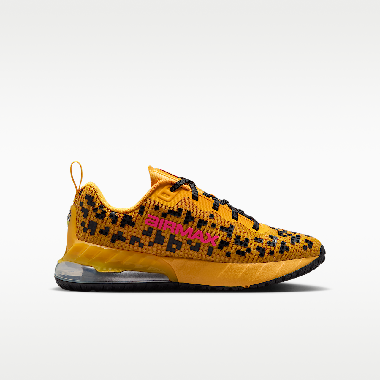 Nike Air Max sneaker University Gold/Zwart/Metallic Silver/Hyper Pink