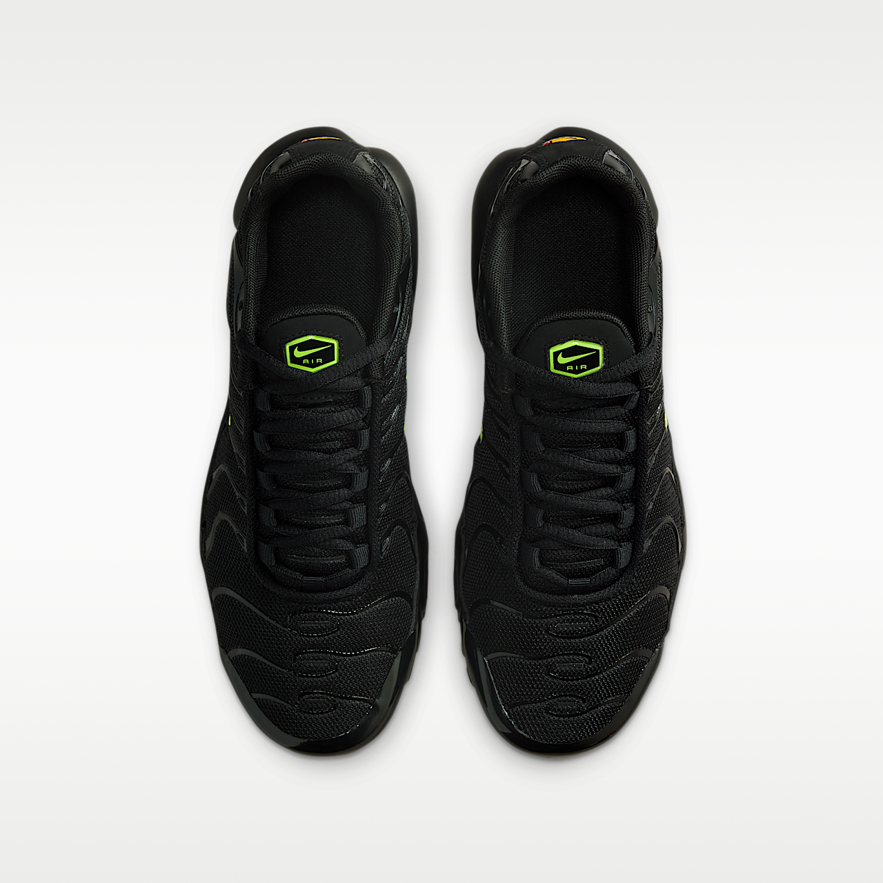 Nike Air Max Plus sneaker Zwart/Zwart/Volt Ice