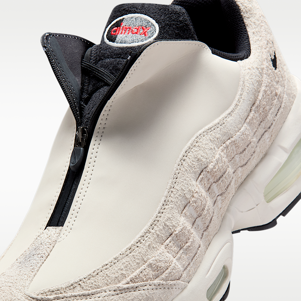 Nike Air Max sneaker Phantom/Light Crimson/Smoke Grey/Zwart