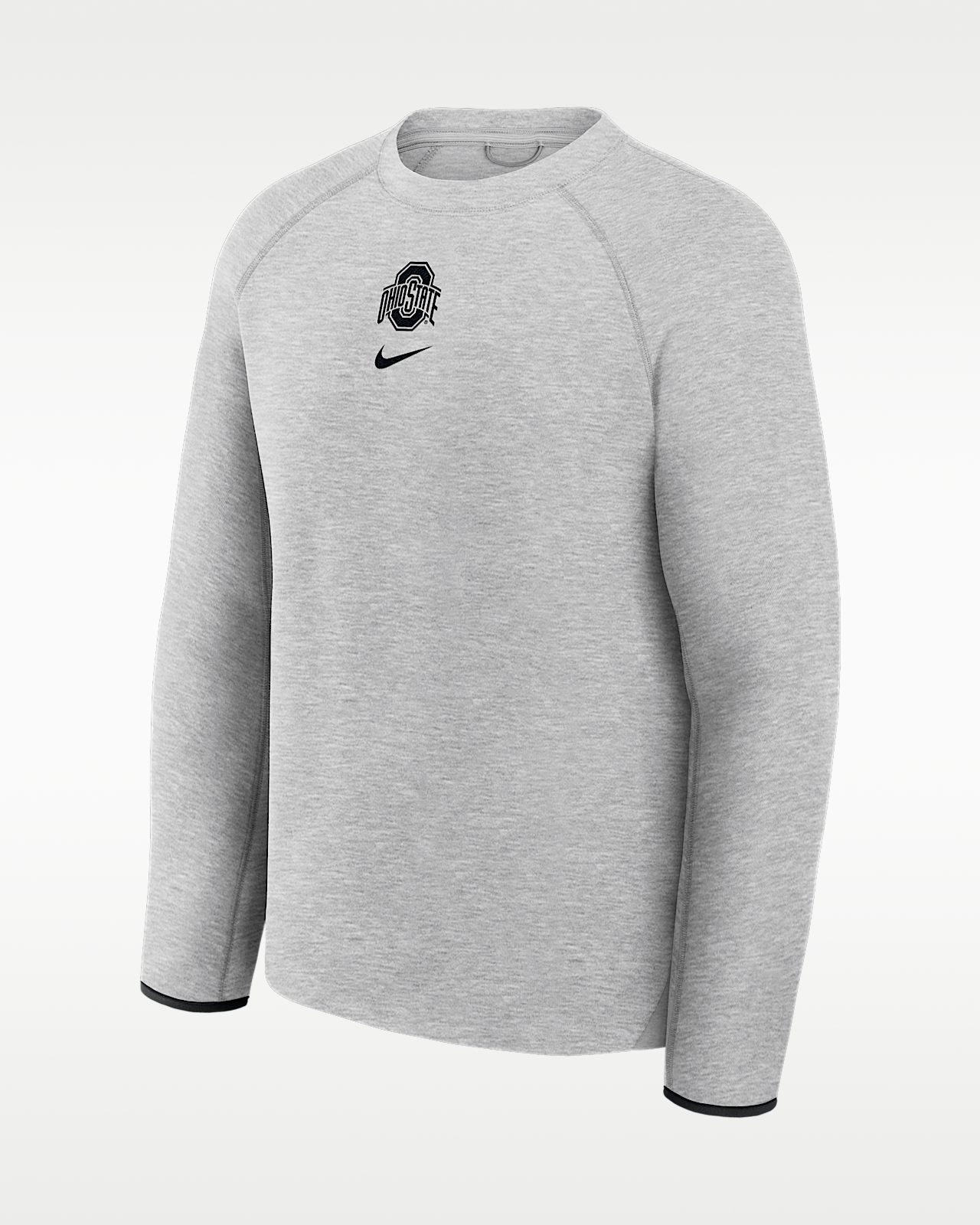 Мужские  Ohio State Tech Fleece Nike College Pullover Crew