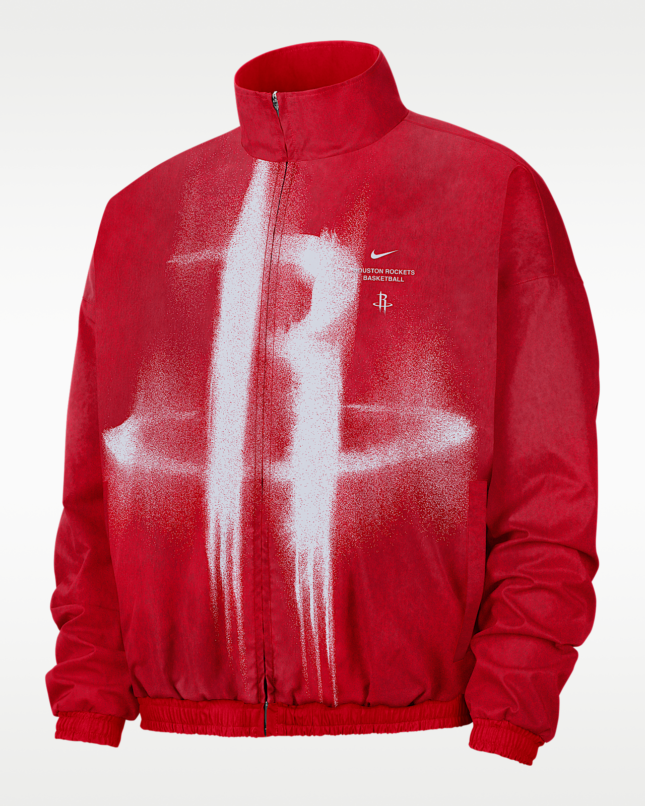 Мужская куртка Houston Rockets Nike Standard Issue Woven Basketball для баскетбола