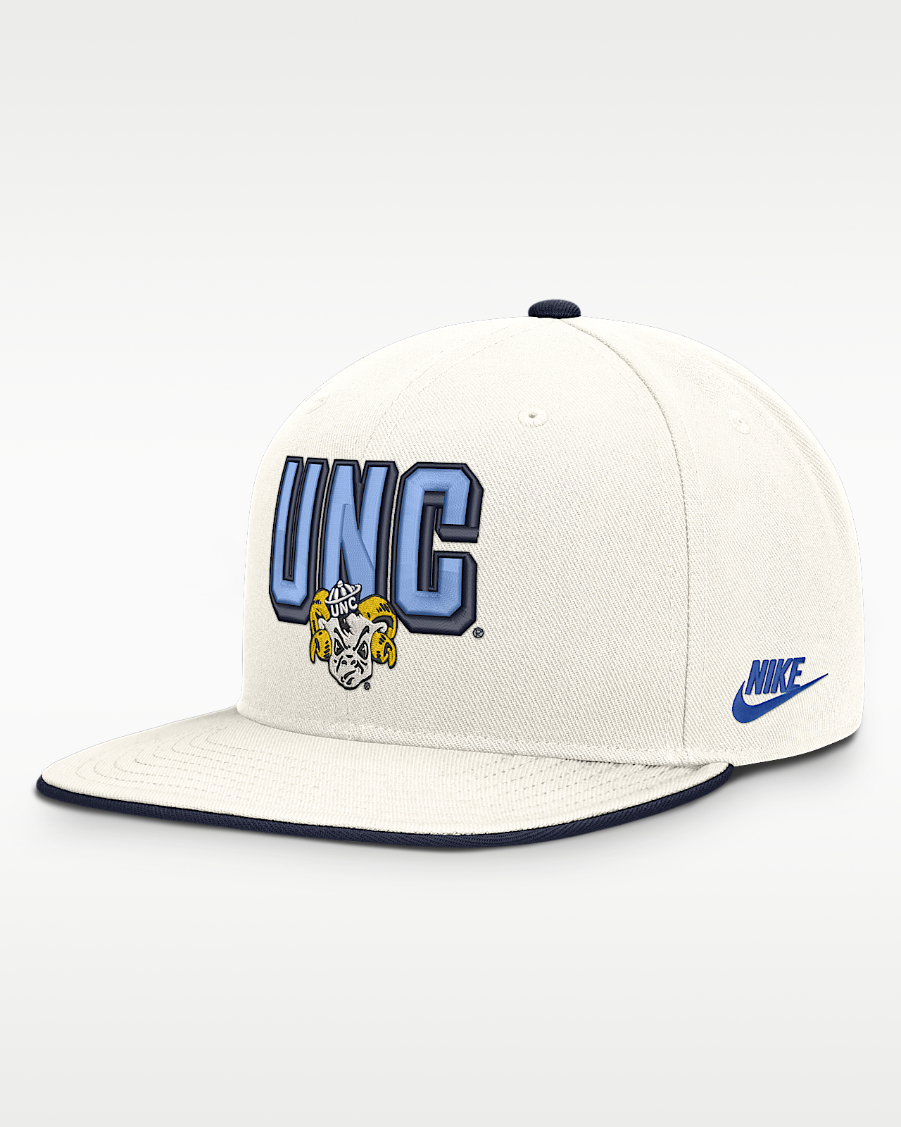 Мужские  North Carolina Legacy Letter Mascot Pro Nike Dri-FIT College Adjustable Hat