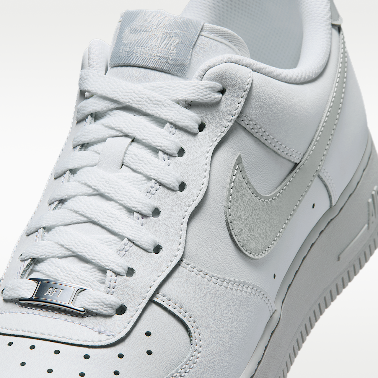 Nike Air Force 1 sneaker Summit White/Summit White/Strata Grey