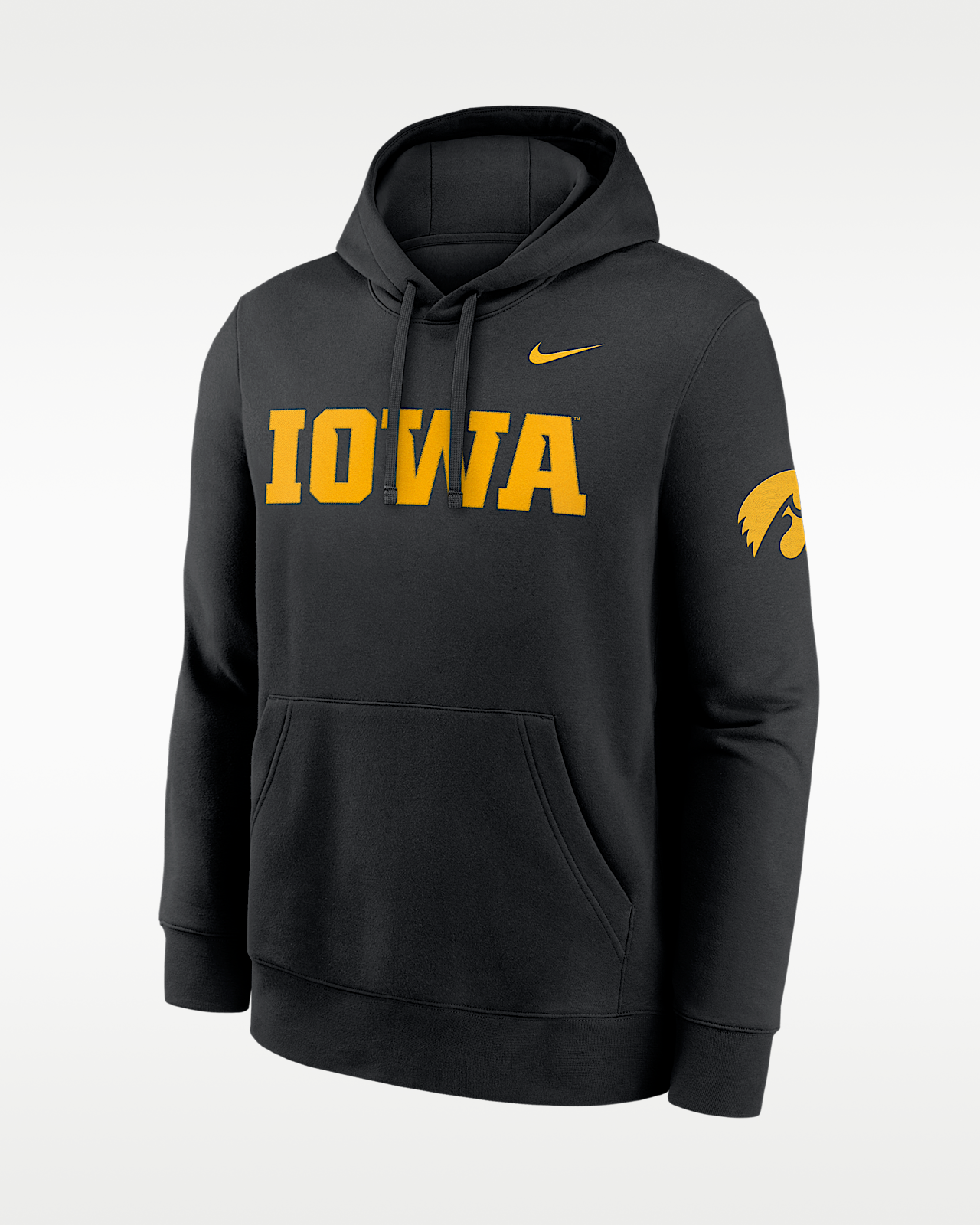 Мужское худи Iowa Sideline Club Nike College Pullover Hoodie