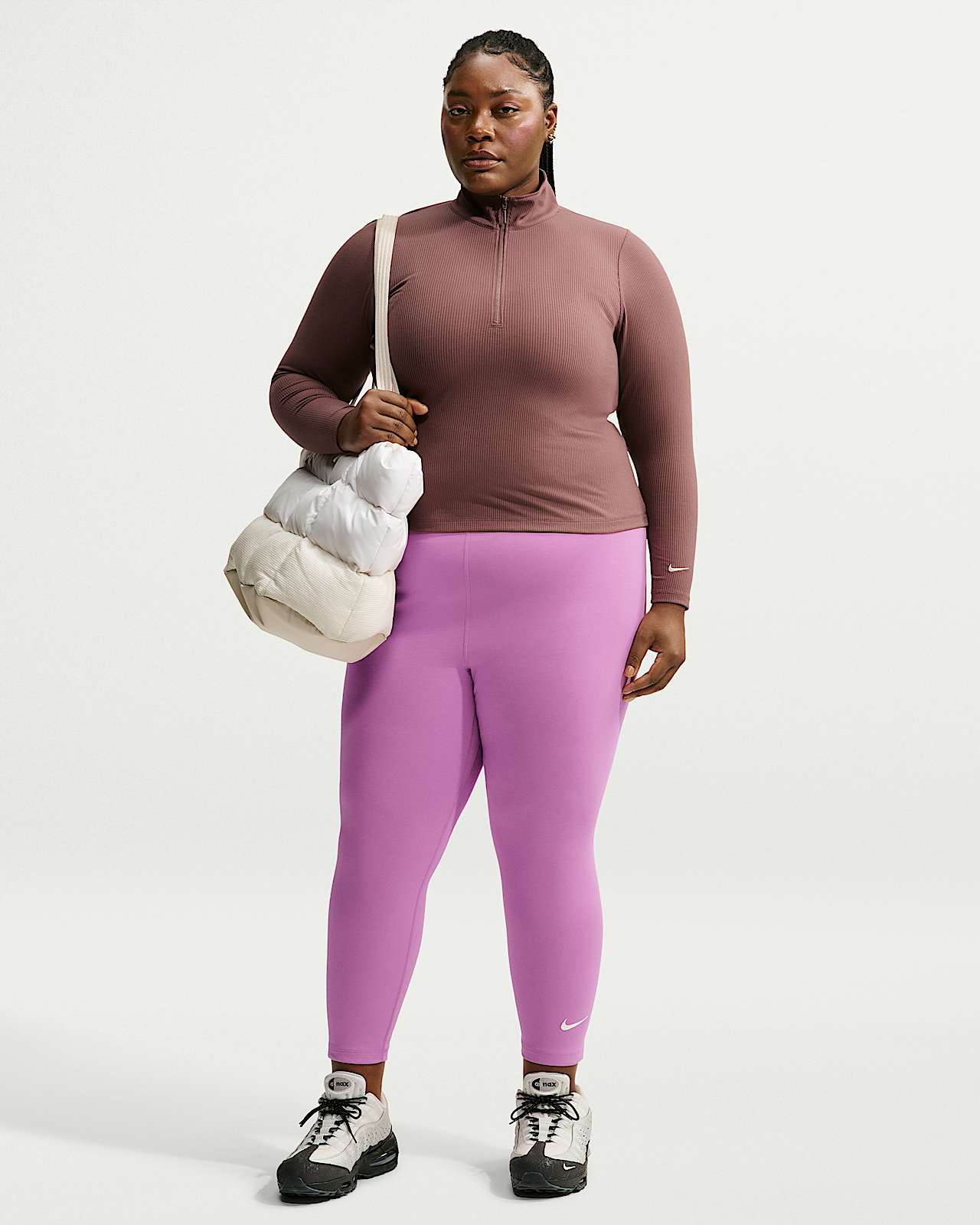 Женские тайтсы Nike Sportswear Classic High-Waisted 7/8 Leggings (Plus Size)