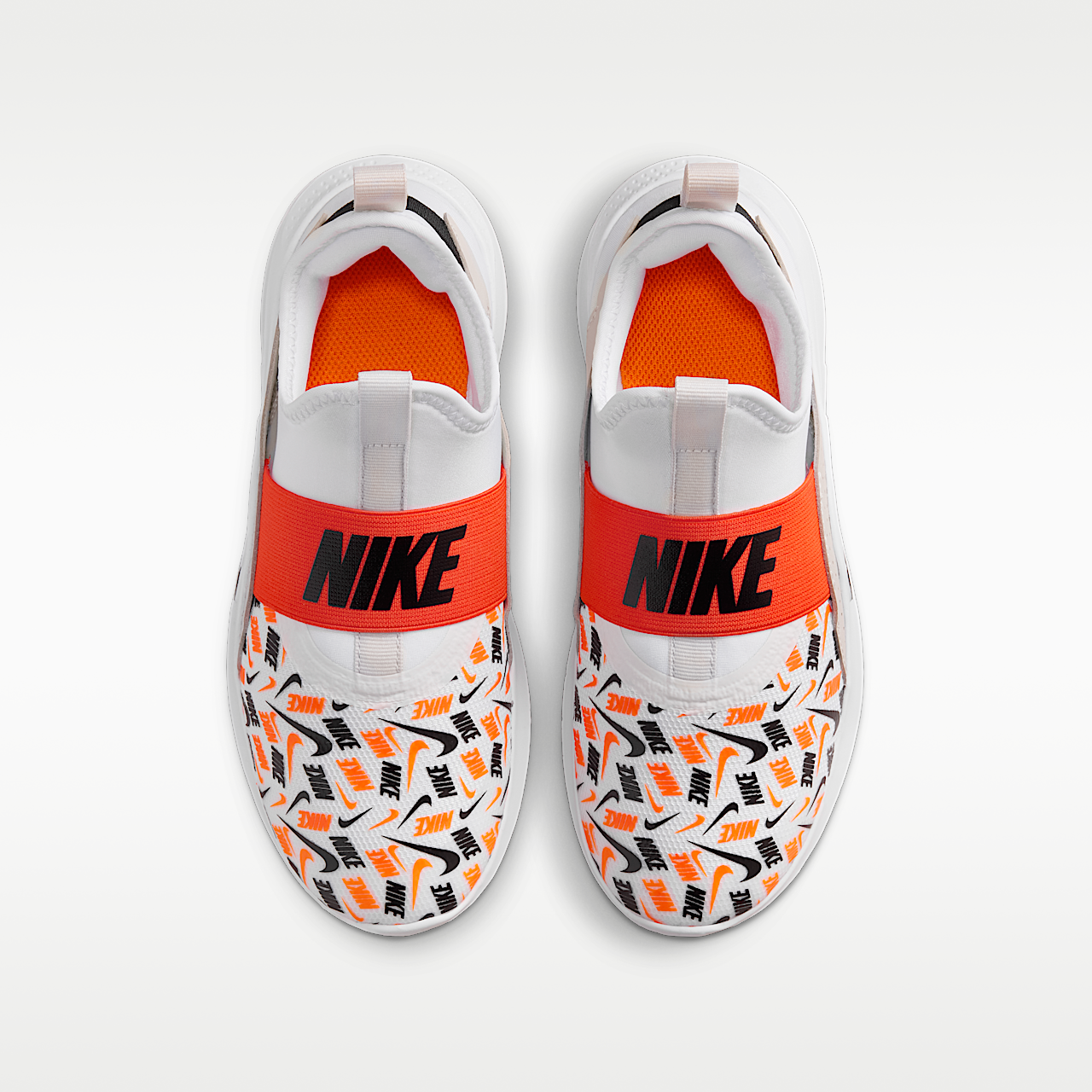 Nike  sneaker Wit/Safety Orange/Vast Grey/Zwart