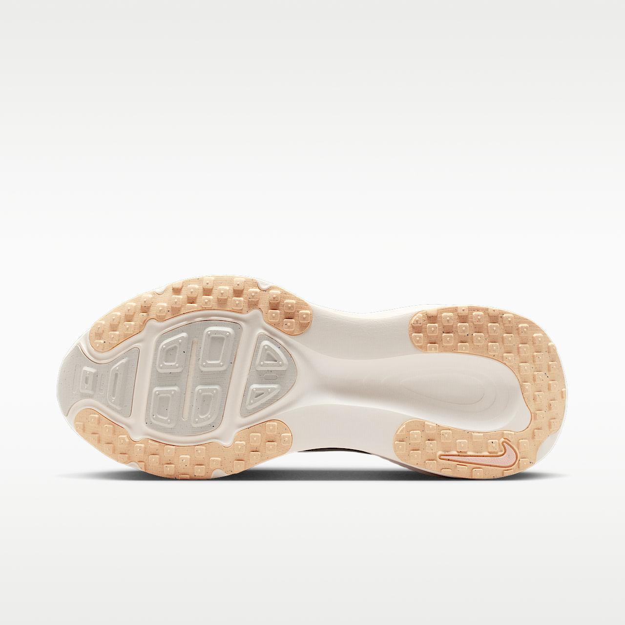 Nike Vomero sneaker Light Bone/Arctic Orange/Ice Peach/Metallic Silver