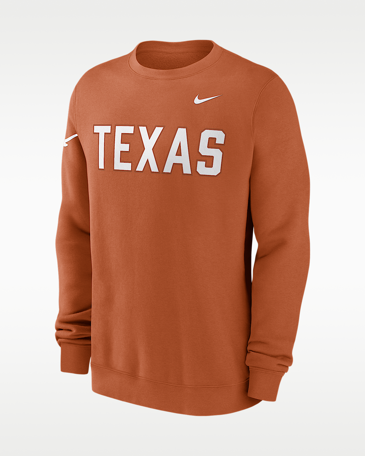 Мужские  Texas Sideline Club Nike College Pullover Crew