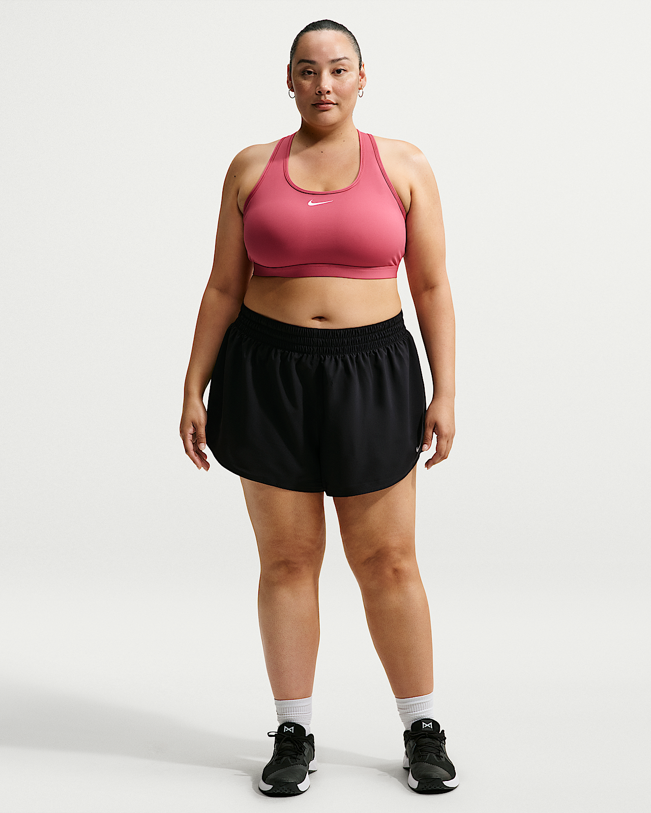 Женские шорты Nike One Dri-FIT Mid-Rise 3" Brief-Lined Shorts