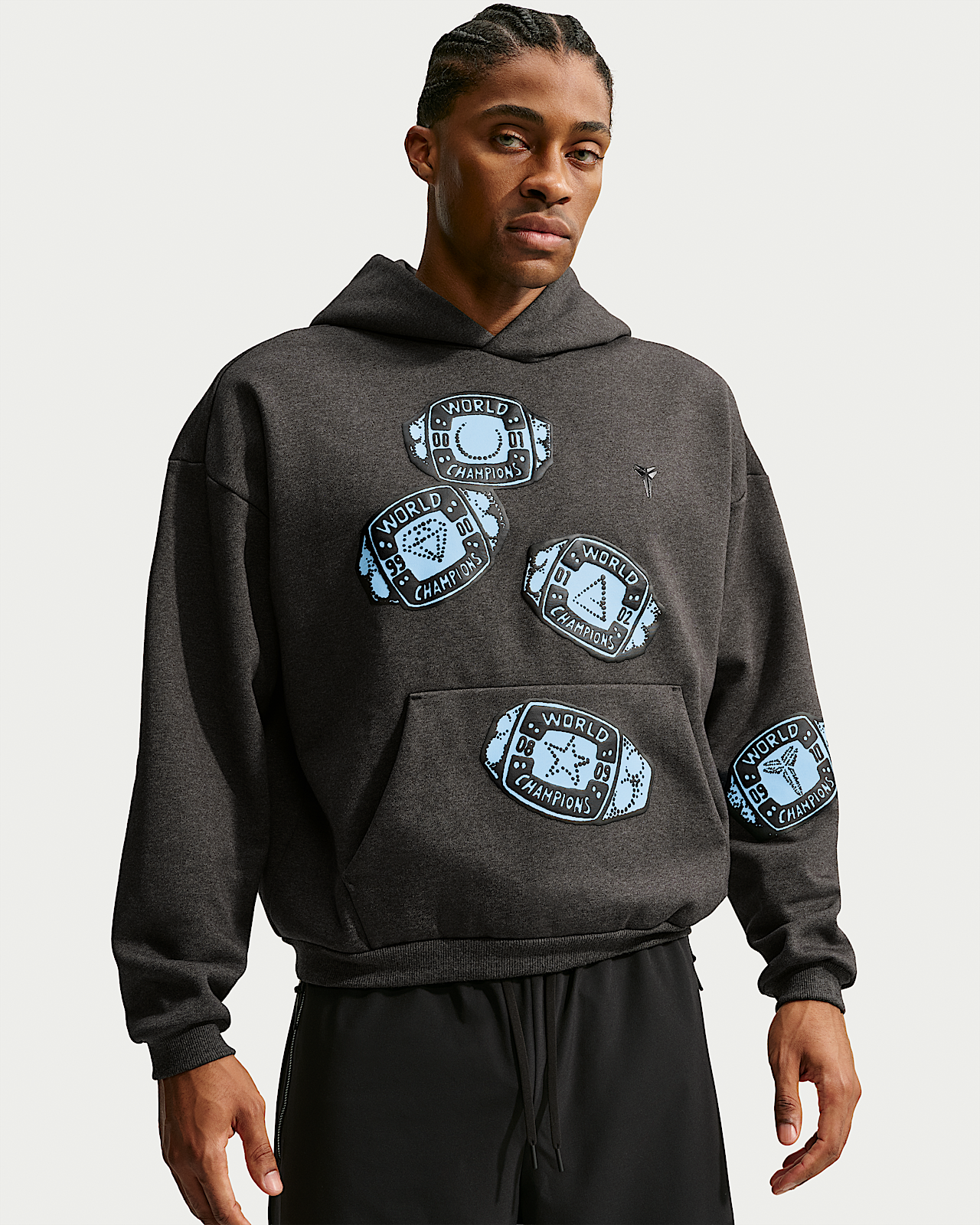 Мужское худи Kobe Nike Standard Issue Therma-FIT Basketball Hoodie для баскетбола