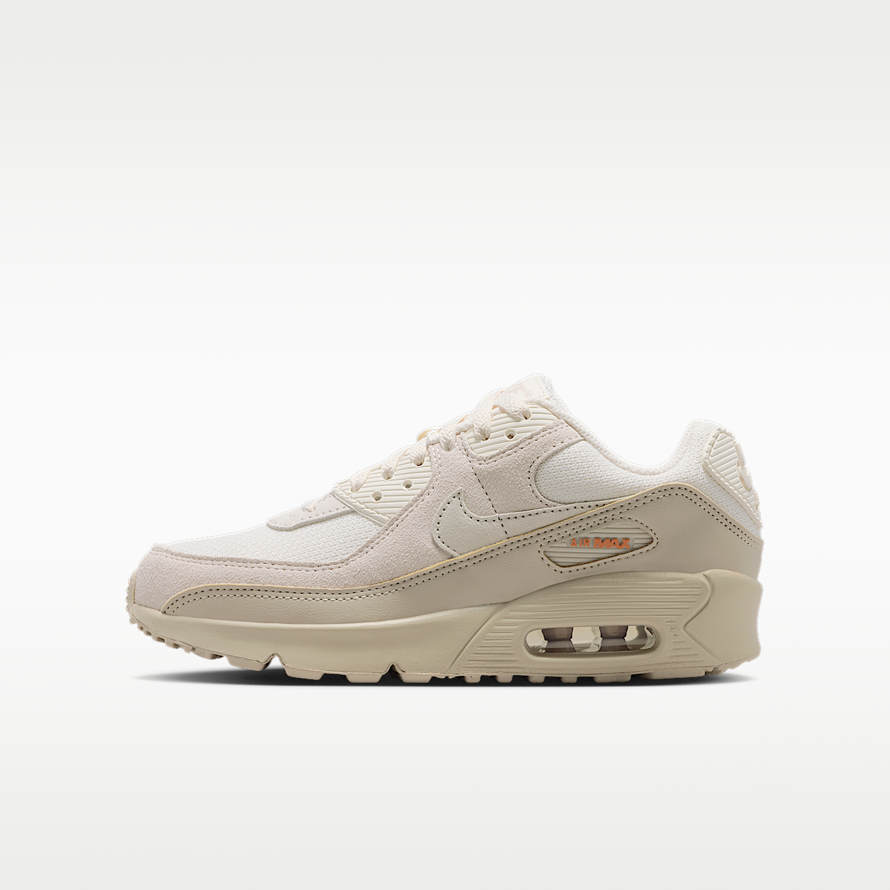 Nike Air Max sneaker Phantom/Cream II/Safety Orange/Light Orewood Brown
