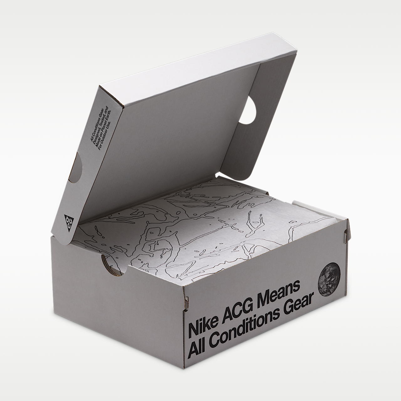 Nike ACG sneaker Zwart/Anthracite/Zwart
