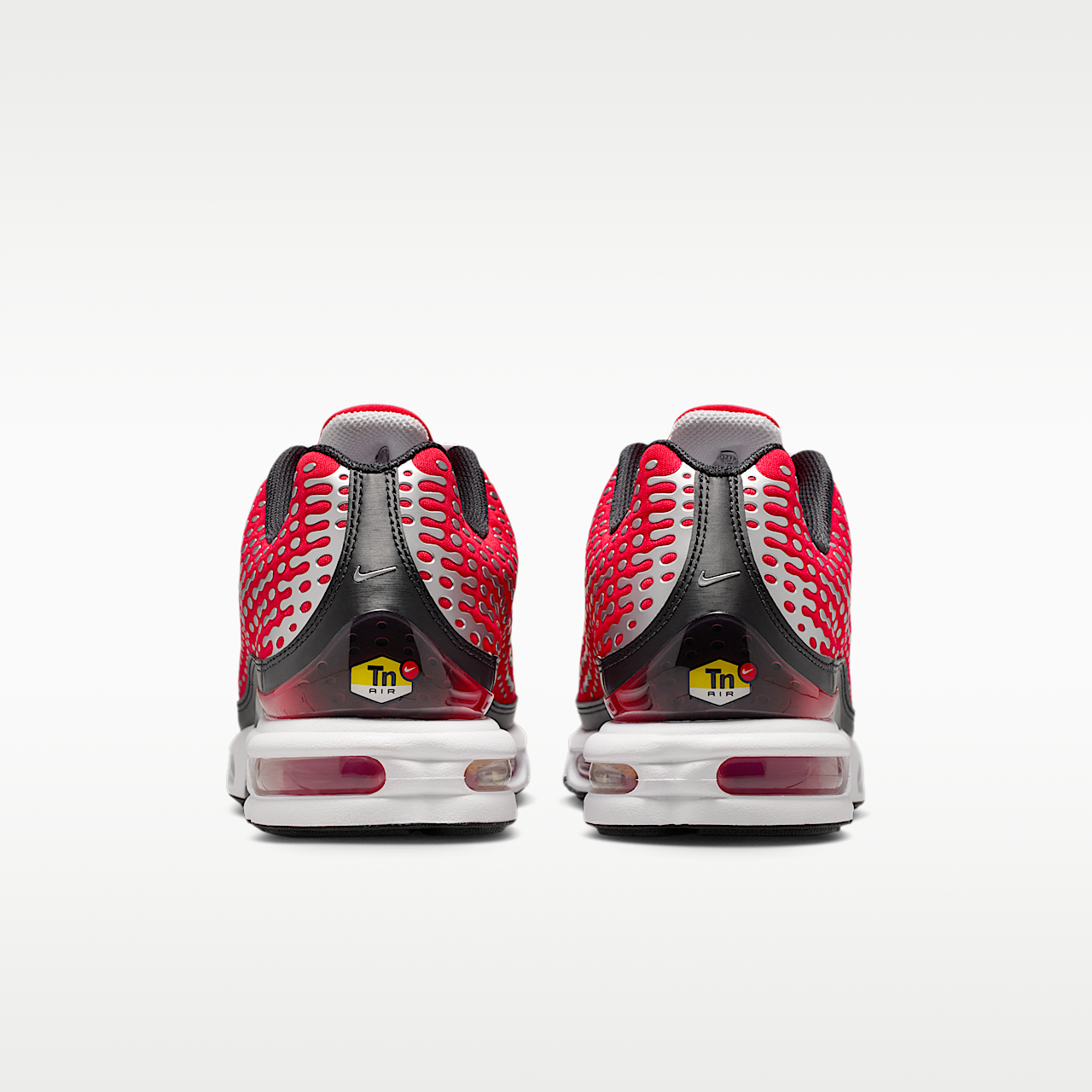 Nike Air Max Plus sneaker University Red/Zwart/Wit/Metallic Silver