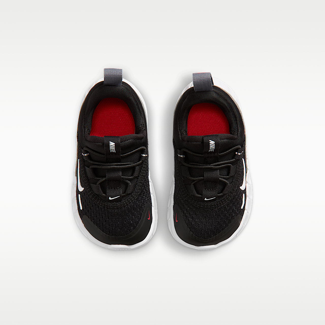 Nike Free sneaker Zwart/Cool Grey/University Red/Wit