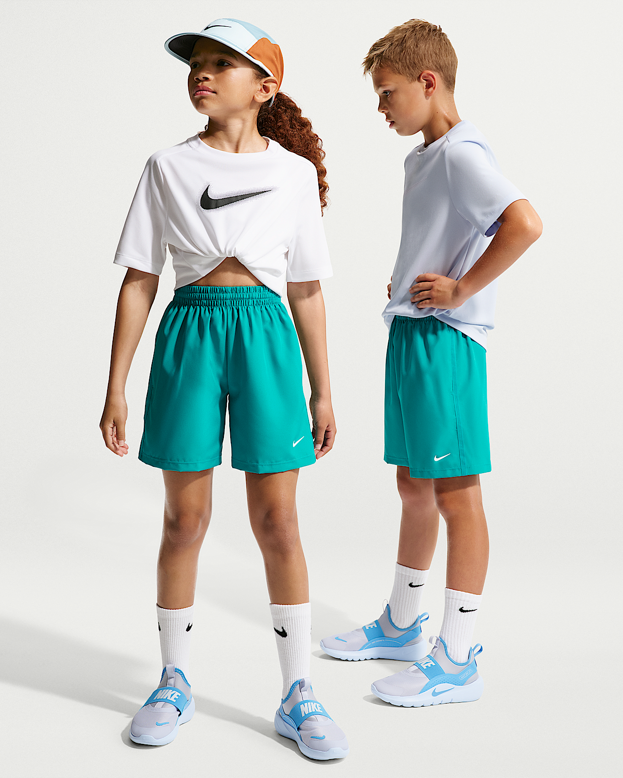 Детские шорты Nike Multi Big Kids' Dri-FIT Training Shorts для тренировок