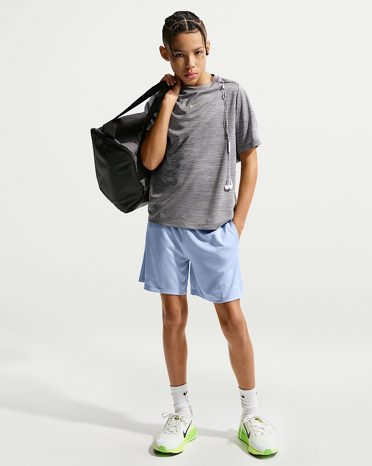 Детские шорты Nike Multi Big Kids' (Boys') Dri-FIT Shorts