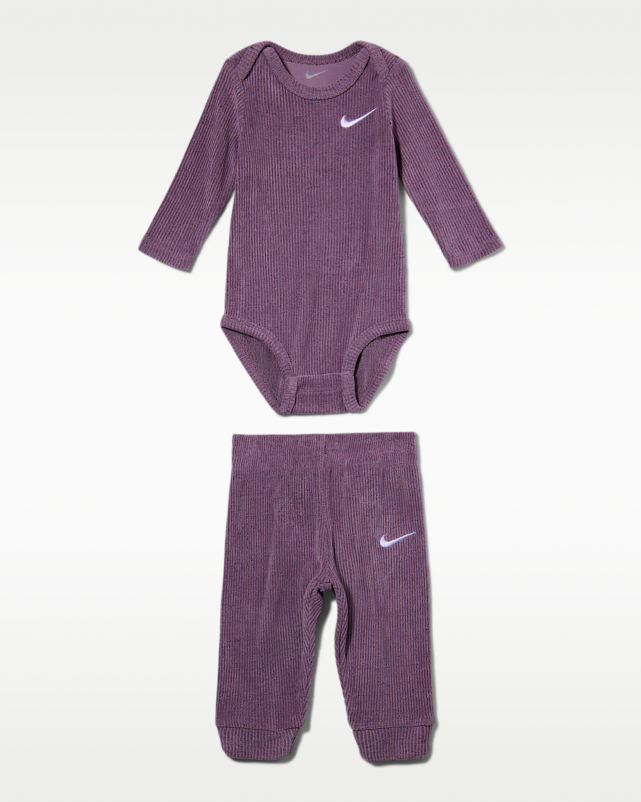 Детские  Nike Baby Essentials Baby (0-6M) Long-Sleeve Bodysuit and Pants Set