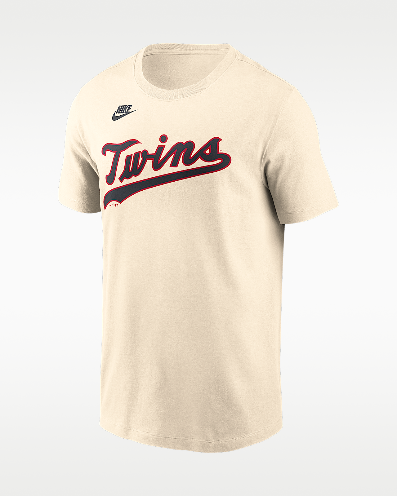 Мужская футболка Minnesota Twins 2026 MLB at Field of Dreams Wordmark Nike MLB