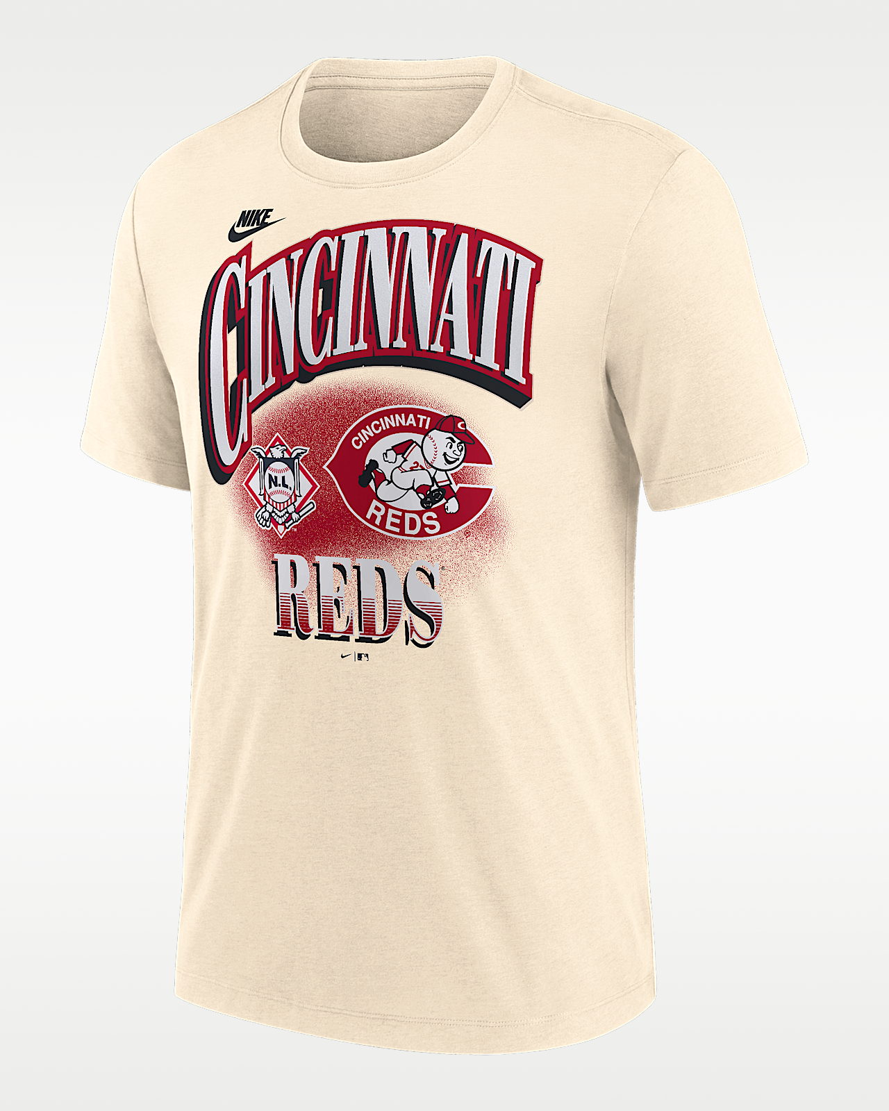Мужская футболка Cincinnati Reds Vintage Nike MLB