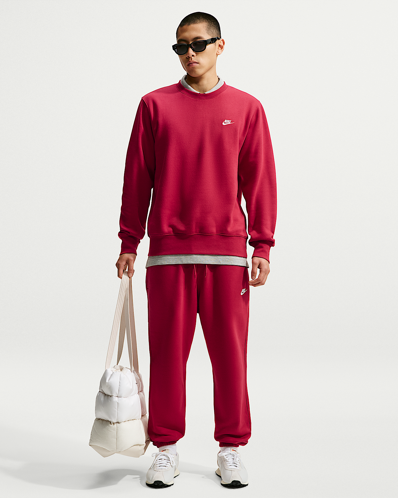Мужские  Nike Club Cuffed Brushed Fleece Pants