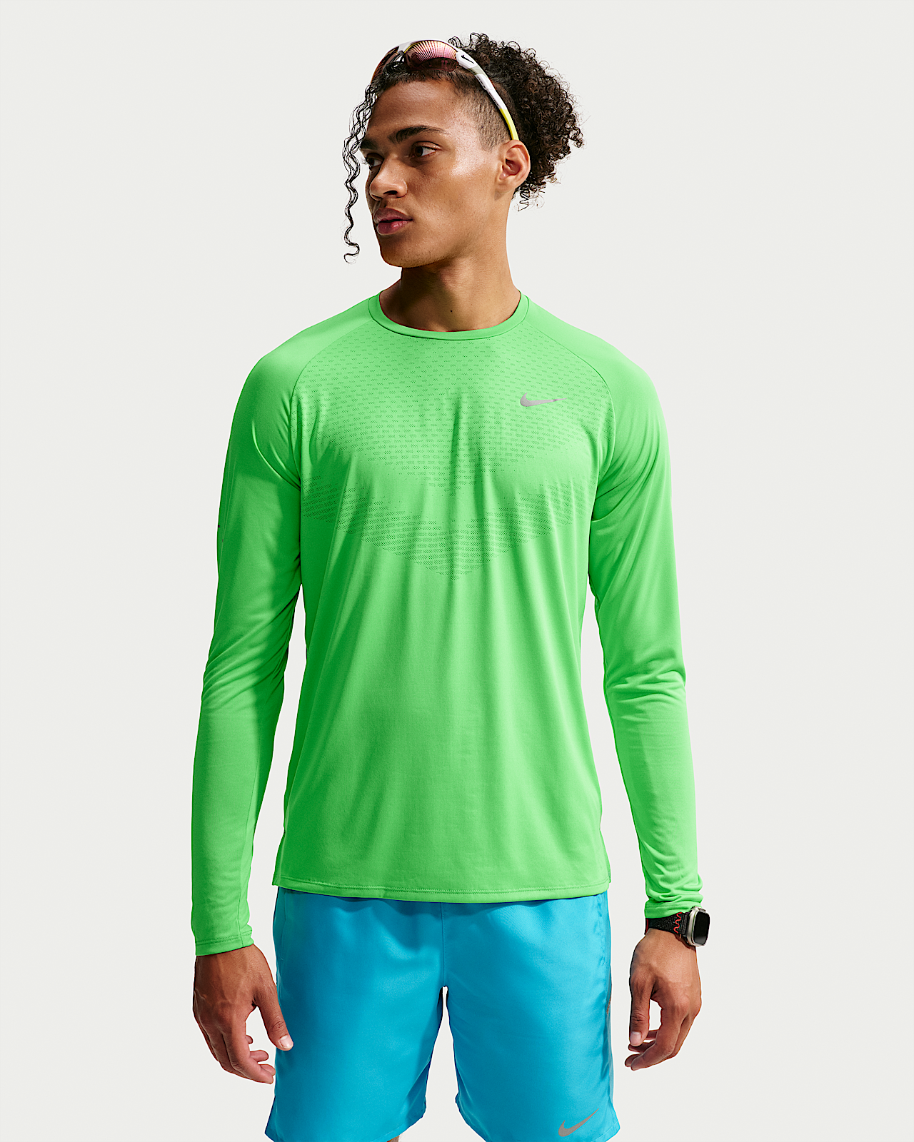 Мужские  Nike Stride Dri-FIT ADV Long-Sleeve Top для бега