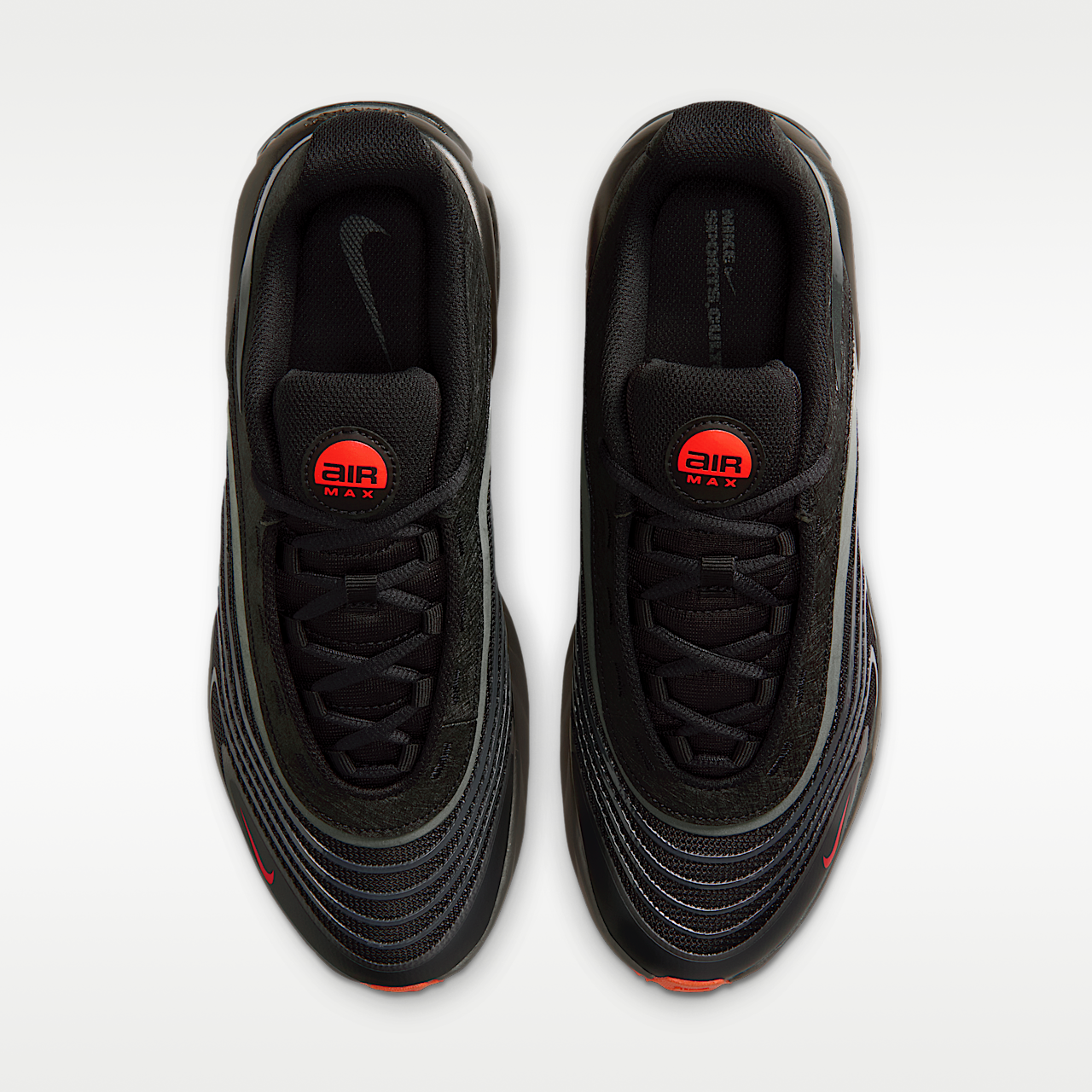Nike Air Max sneaker Anthracite/Zwart/Picante Red/Team Orange