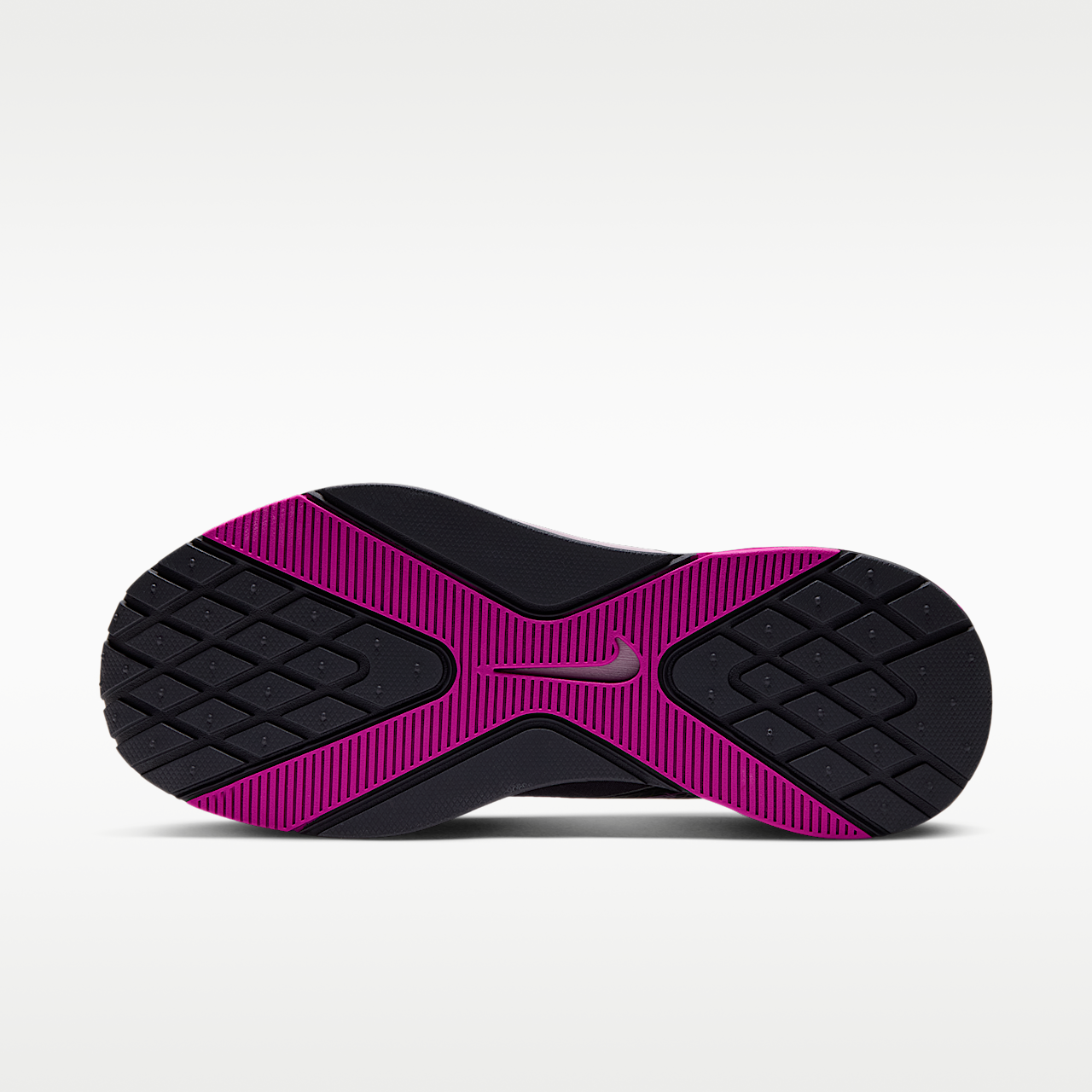 Nike  sneaker Dark Raisin/Zwart/Fuchsia Blast/Metallic Dark Grey
