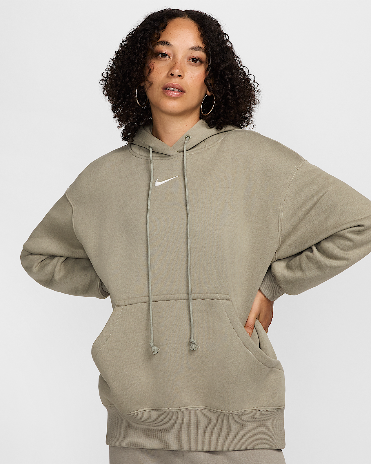 Женское худи Nike Sportswear Phoenix Fleece Oversized Pullover Hoodie
