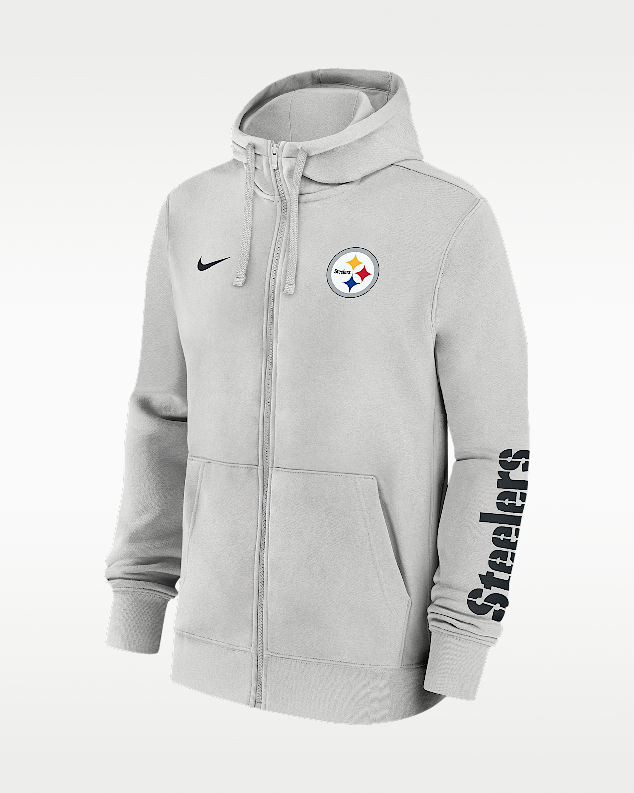 Мужское худи Pittsburgh Steelers Club Nike NFL Full-Zip Hoodie
