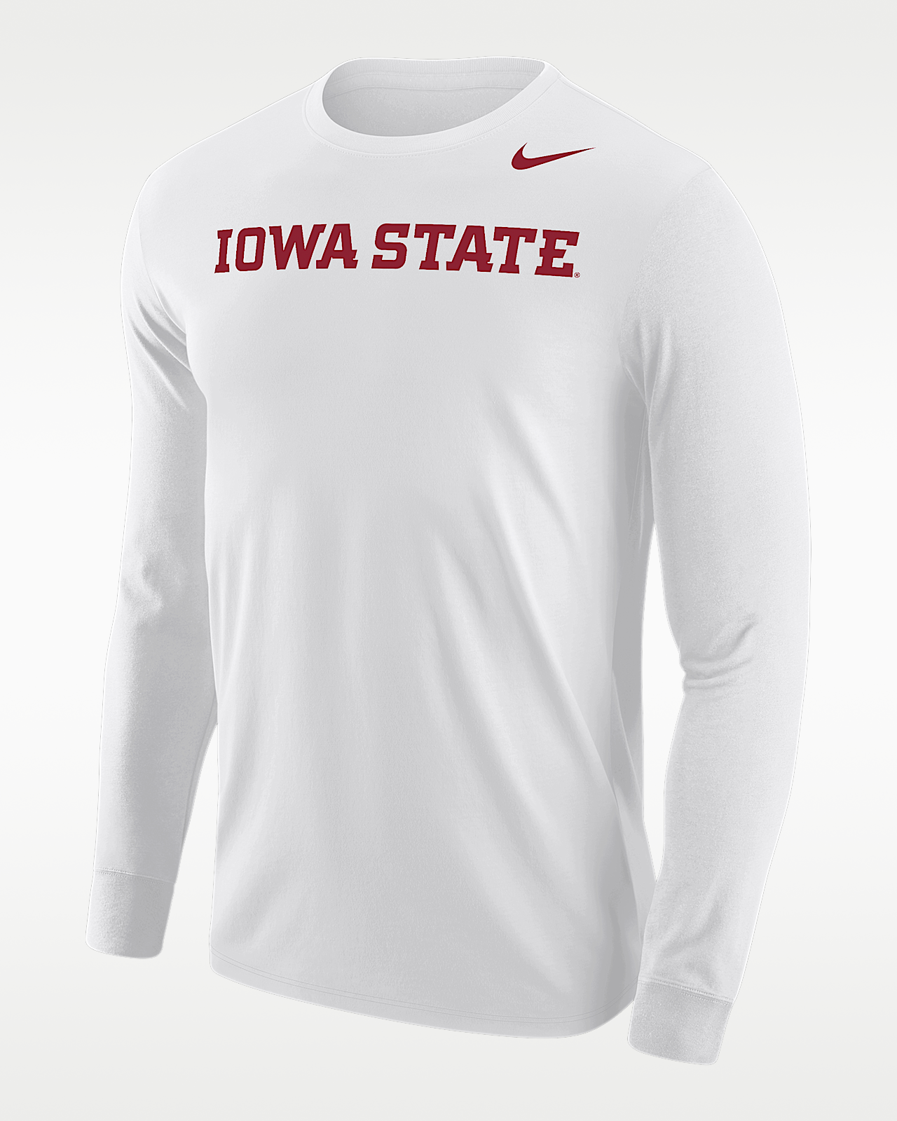 Мужская футболка Iowa State Cyclones Nike Football Long-Sleeve для футбола