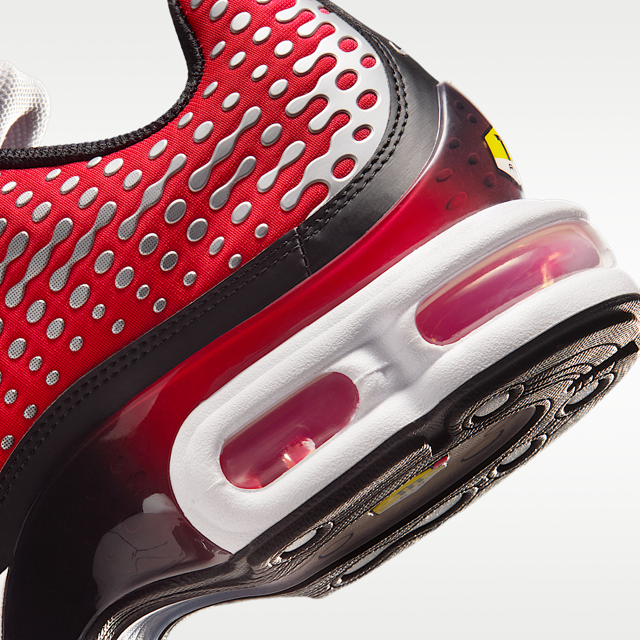 Nike Air Max Plus sneaker University Red/Zwart/Wit/Metallic Silver