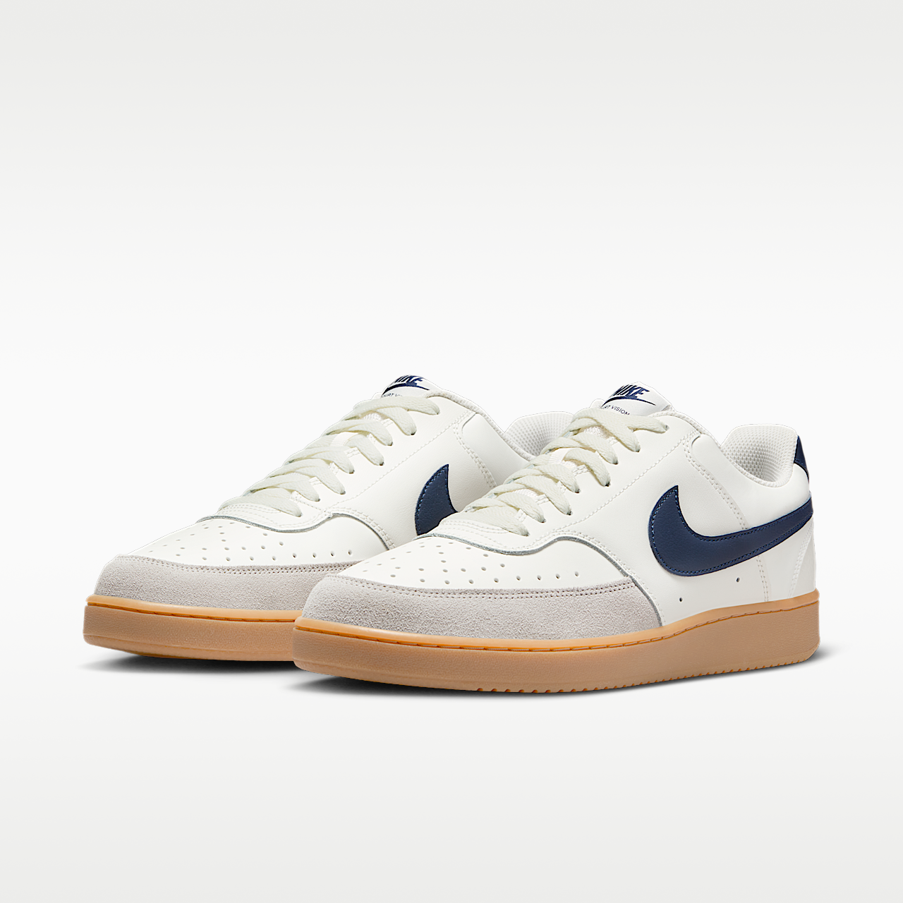 Nike  sneaker Sail/Gum Light Brown/Light Iron Ore/Midnight Navy