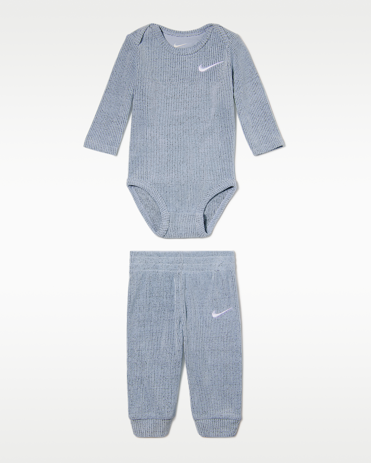 Детские  Nike Baby Essentials Baby (0-6M) Long-Sleeve Bodysuit and Pants Set
