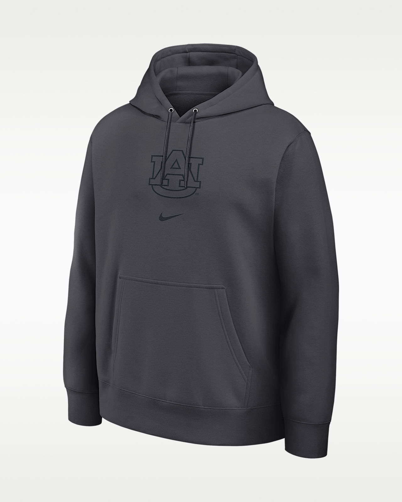 Мужское худи Auburn Washed Club Nike College Pullover Hoodie
