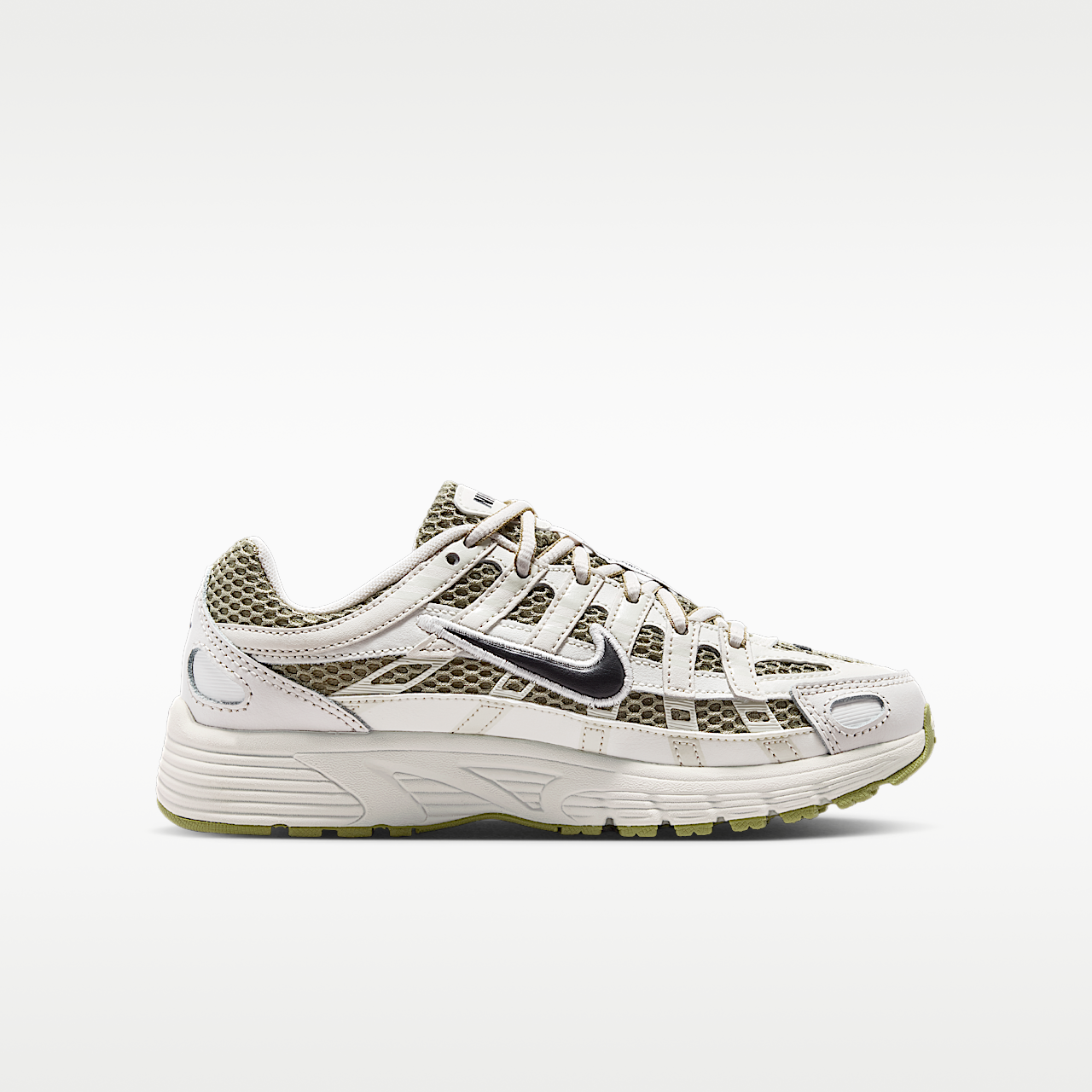 Nike P-6000 sneaker Neutral Olive/Sail/Phantom/Zwart
