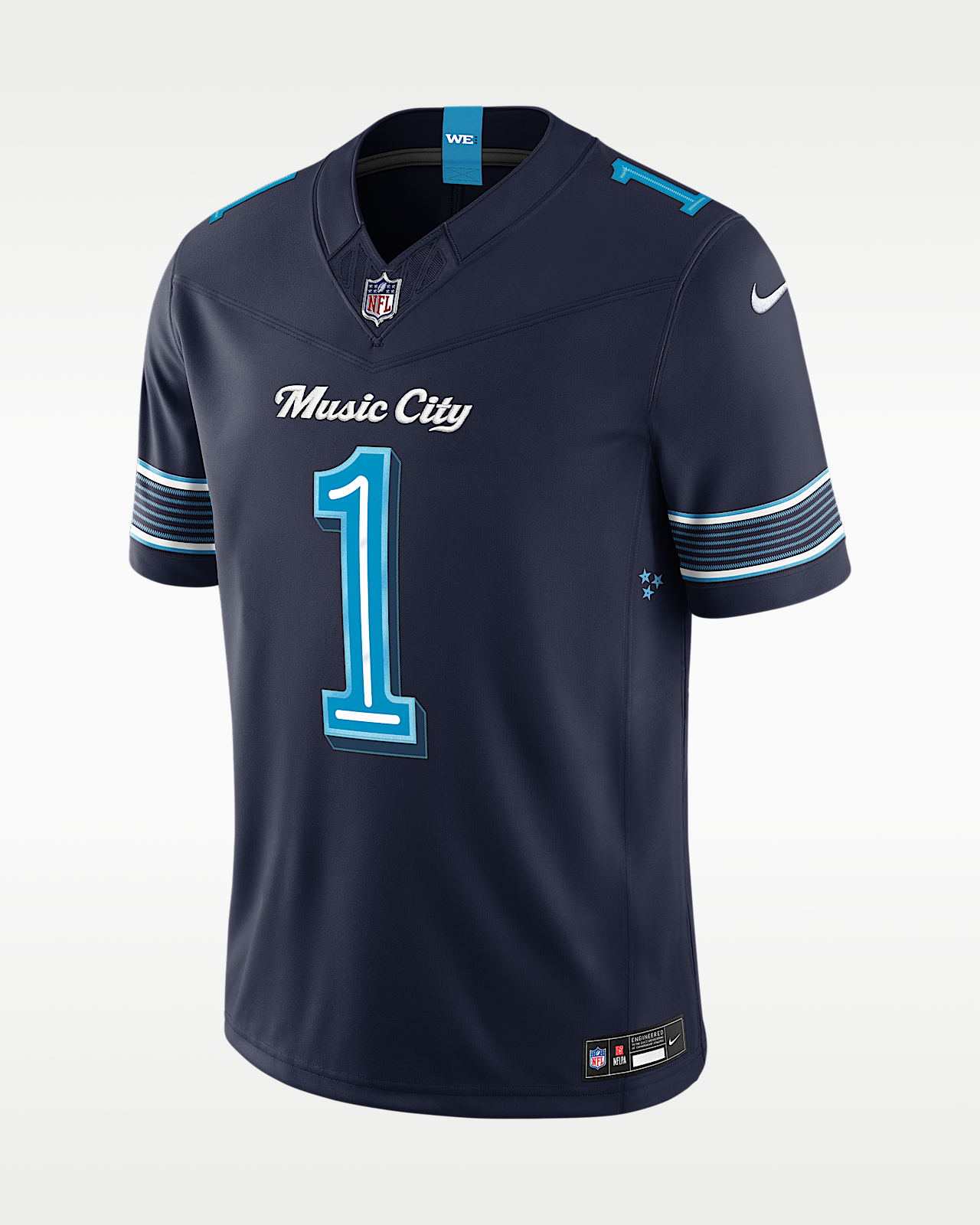 Мужские джерси Cameron Ward Tennessee Titans Rivalries Collection Nike Dri-FIT NFL Limited Jersey