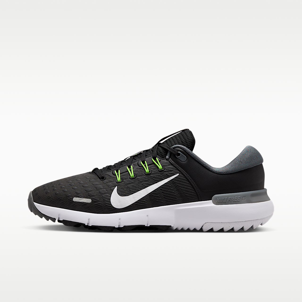 Nike  sneaker Zwart/Iron Grey/Volt/Wit