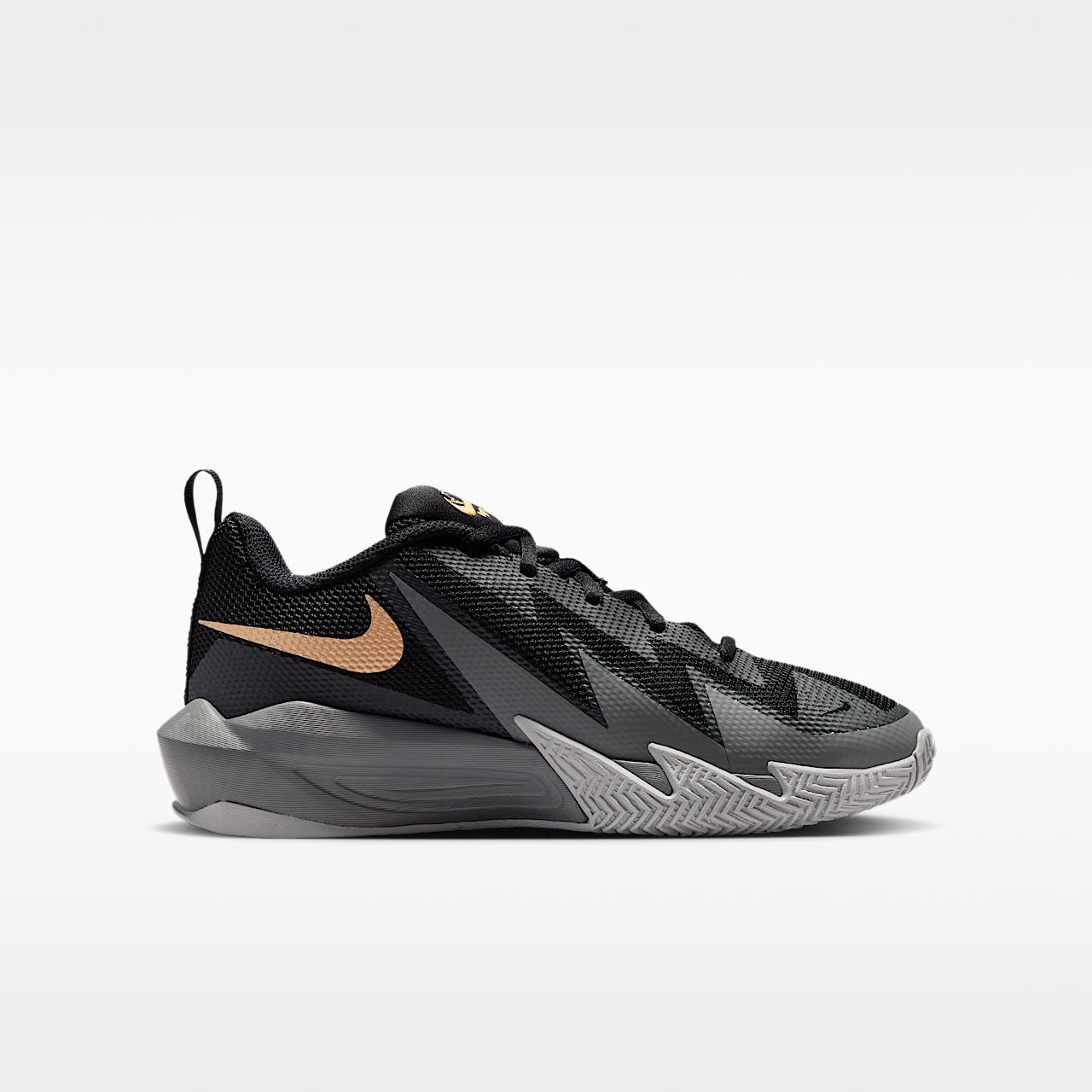 Nike  sneaker Zwart/Wolf Grey/Smoke Grey/Metallic Gold