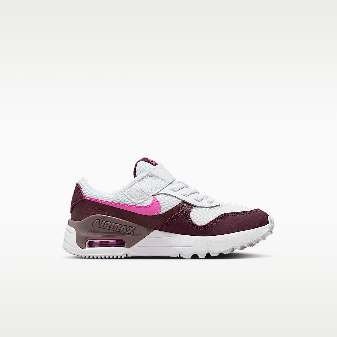 Nike Air Max sneaker Wit/Burgundy Crush/Violet Ore/Playful Pink