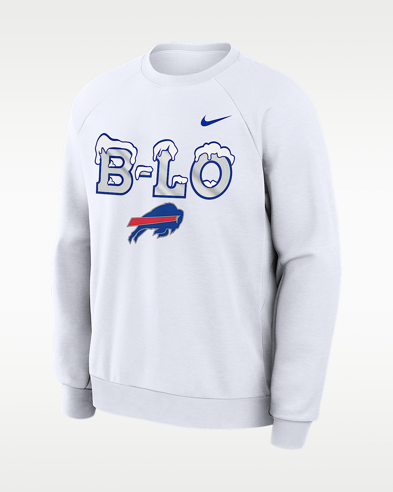 Мужские  Buffalo Bills Rivalries Collection Primary Nike Dri-FIT NFL Pullover Crew