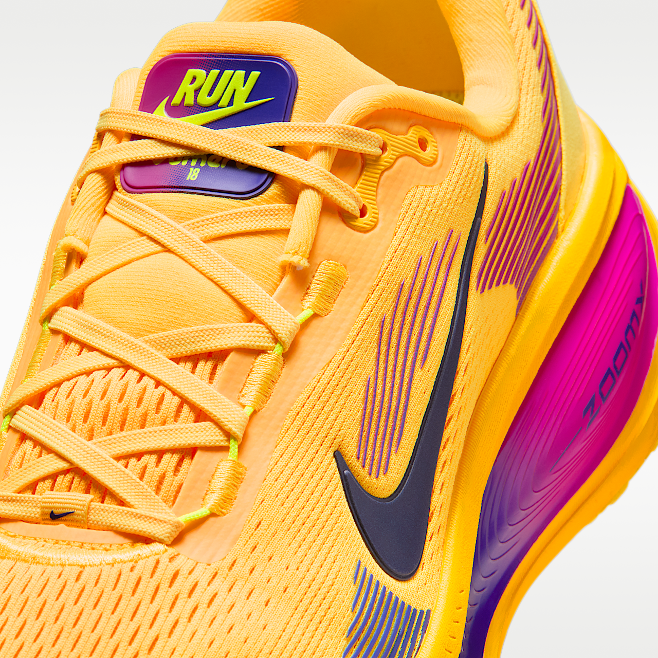Nike Vomero sneaker Citron Pulse/Laser Orange/Hyper Violet/Blue Void