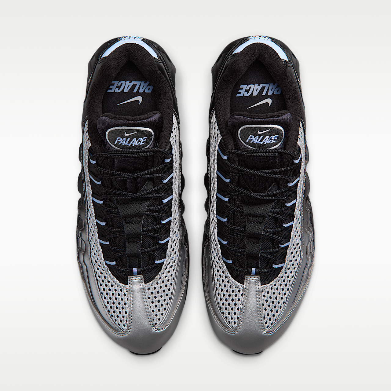 Nike Air Max 95 sneaker Metallic Silver/Zwart/Aluminum