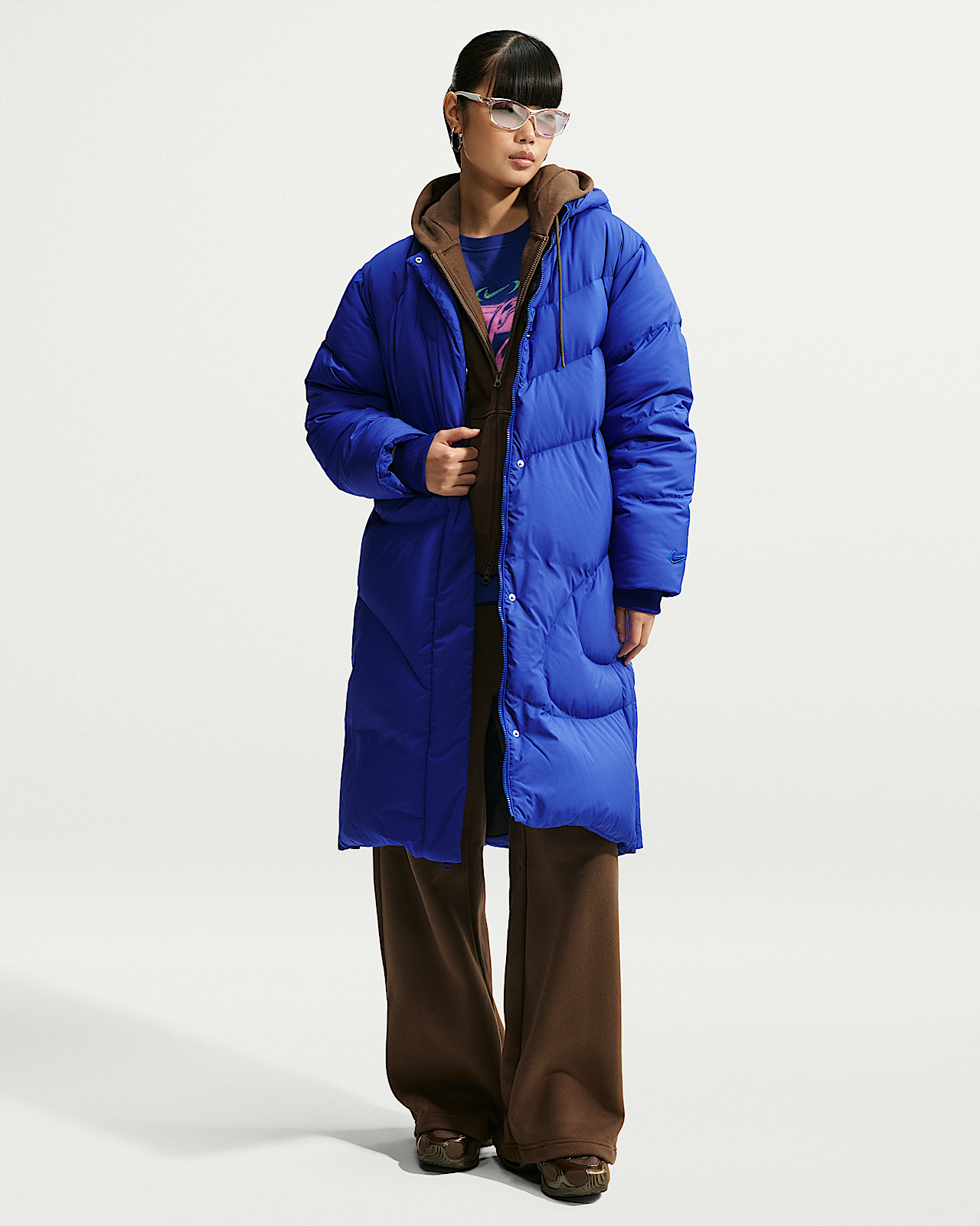 Женская парка Nike Sportswear Swoosh Series Loose Storm-FIT Hooded Down Parka